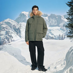 Men's Utility Outdoor Parka Down Jacket