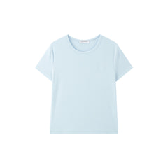 Women's Slim-Fit Antibacterial U-Neck T-Shirt