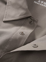 Men's Utility Polo Shirt with Patch Pockets