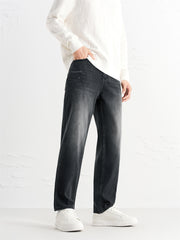 Men's Vintage Gradient Wash Tapered Jeans
