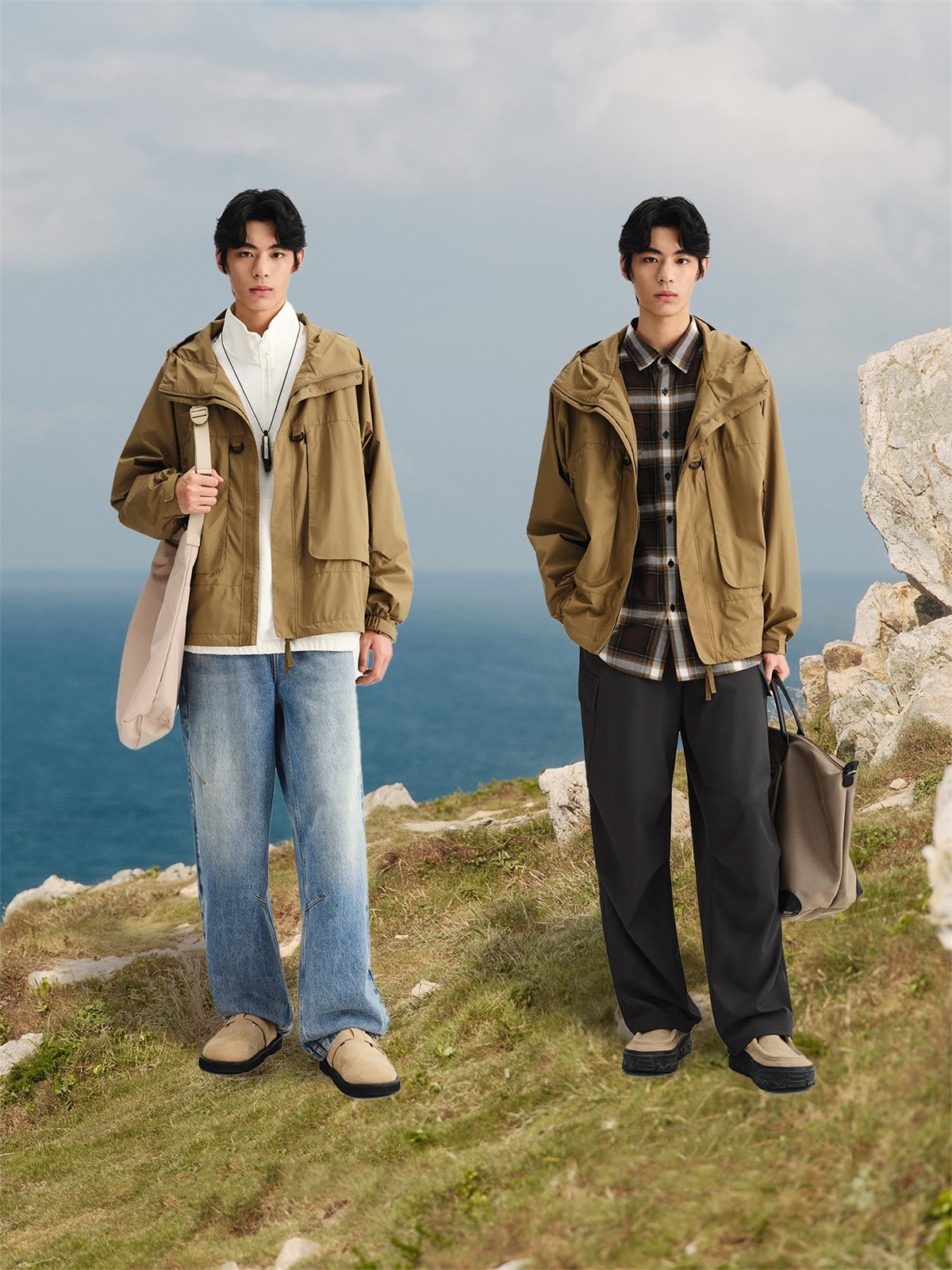 Men's Outdoor Oversized Hooded Jacket