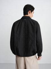 Men's Allover Jacquard Padded Jacket