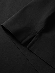 Men's Embossed Silk-Blend Polo Shirt