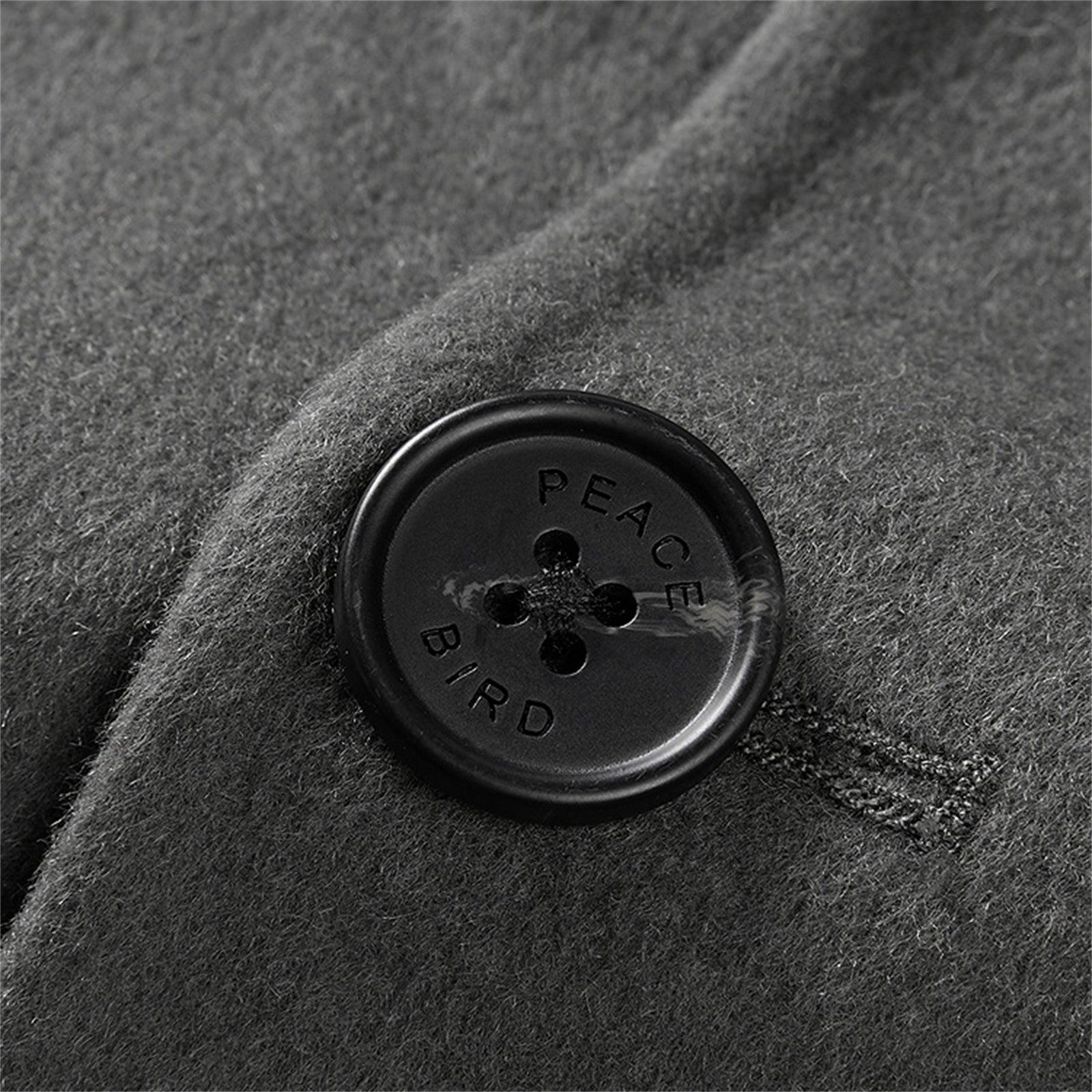 Men's Elegant Wool Coat