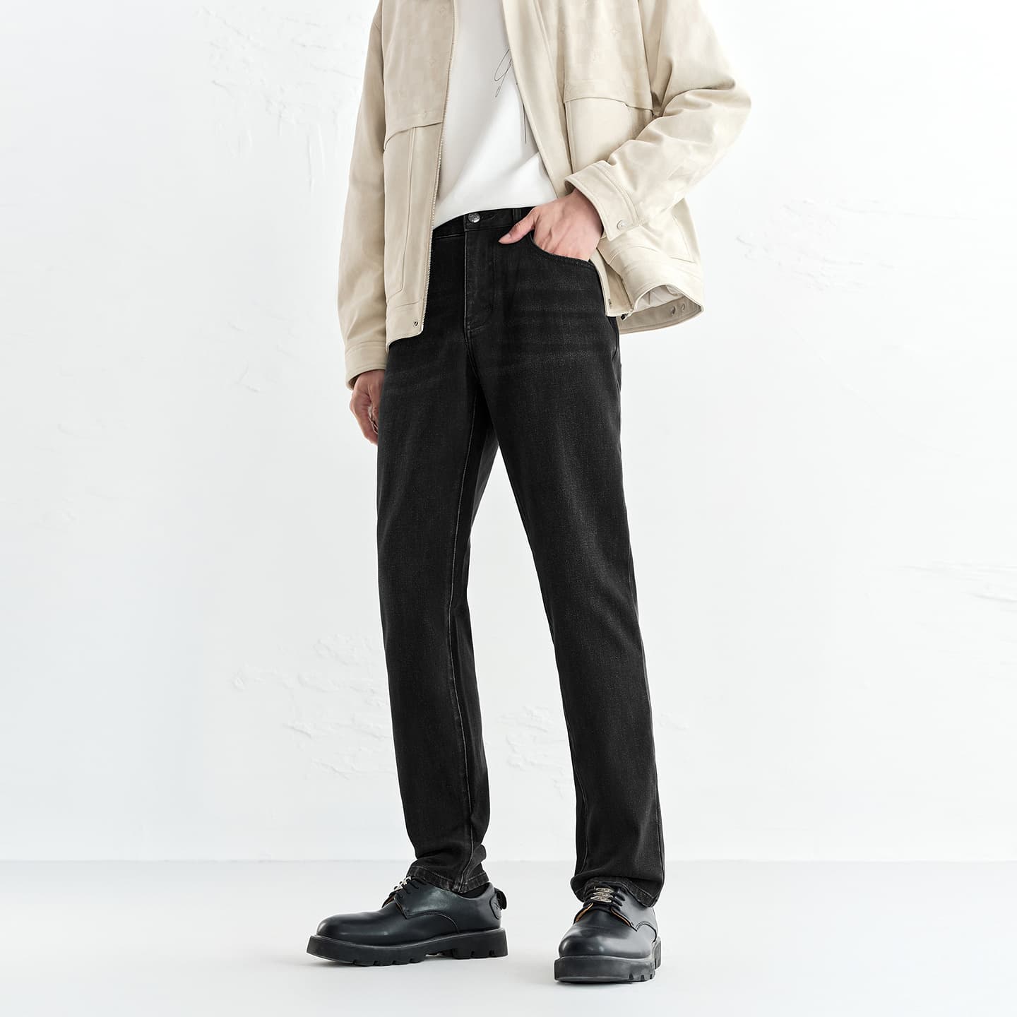 Men's Thermal Slim-Fit Jeans