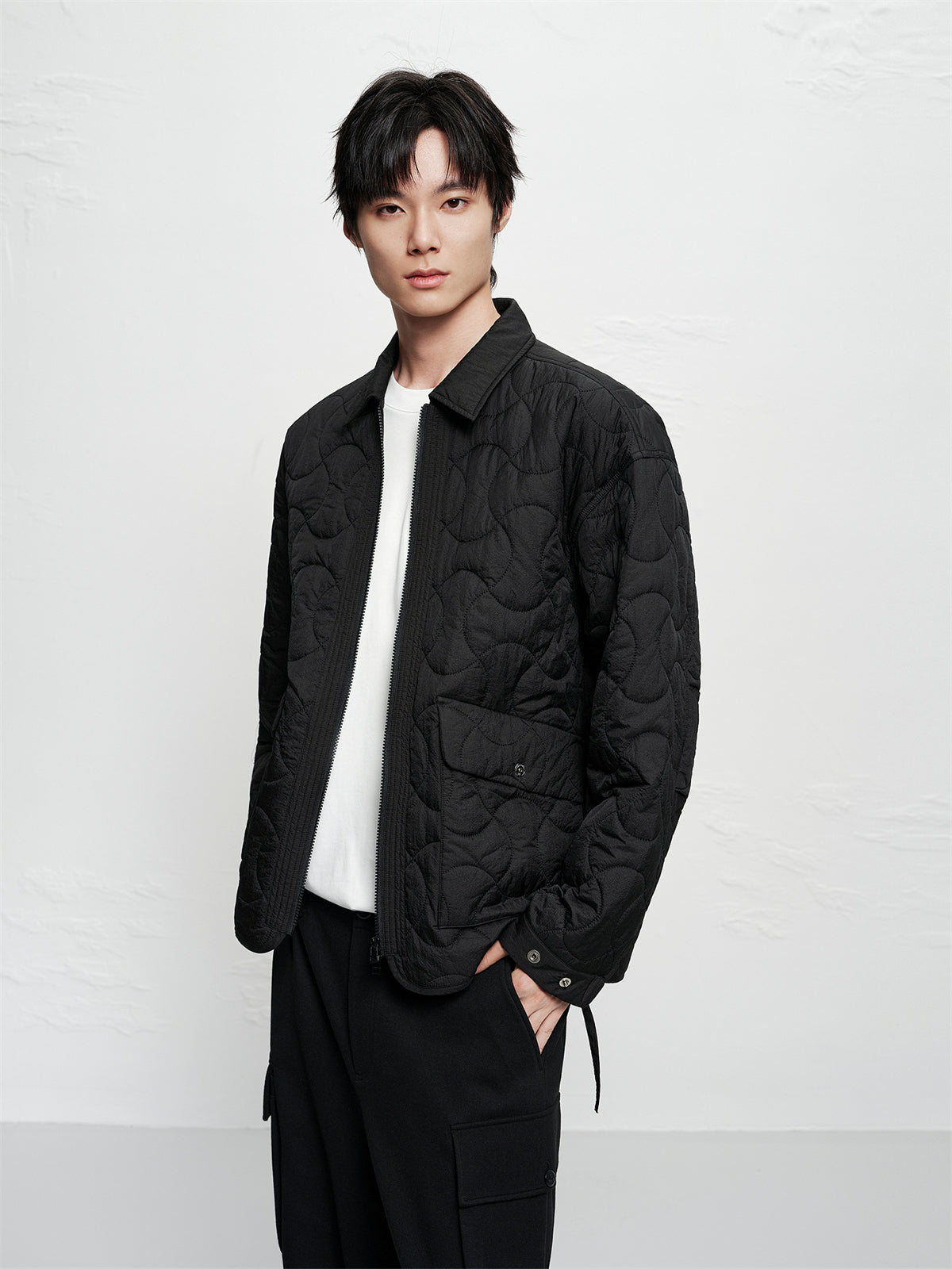 Men's Relaxed Quilted Padded Jacket