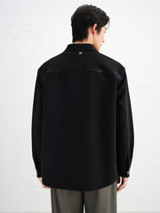 Men's Utility Long-Sleeve Shirt with Patch Pockets