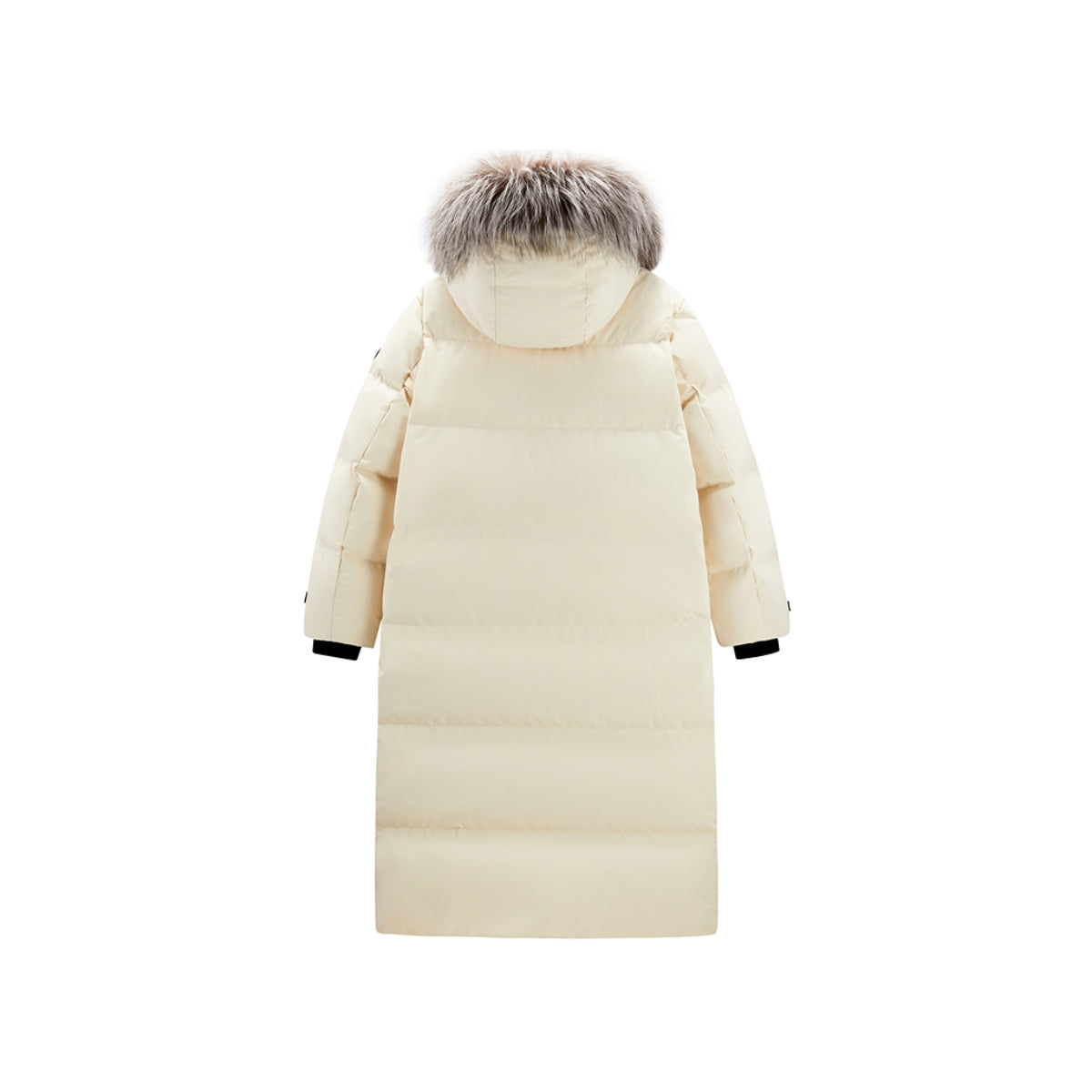 Women's Parka Down Coat With Fox Fur Collar