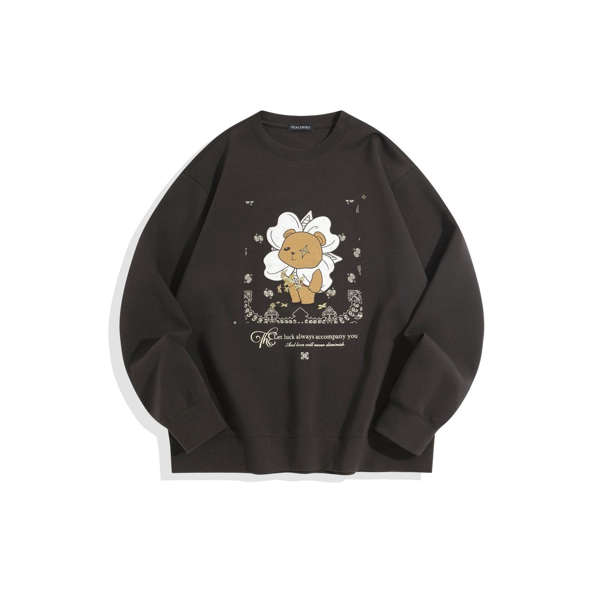 Men's Embroidered Soft Sweater