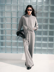 Women's Air-Layer Stand-Collar Zip-Up Sweatshirt