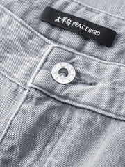 Men's Casual Vintage-Wash Jeans