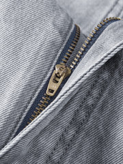 Men's Casual Vintage-Wash Jeans