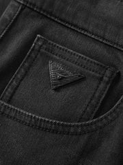Men's Casual Slight-Stretch Straight-Leg Jeans