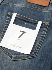 Men's Casual Washed Tapered Jeans