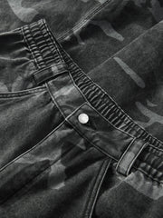 Men's American Vintage Camo Relaxed-Fit Jeans