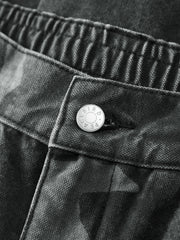 Men's American Vintage Camo Relaxed-Fit Jeans