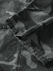 Men's American Vintage Camo Relaxed-Fit Jeans