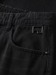 Men's Casual Washed Balloon Jeans