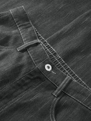 Men's Old Money Style Drape-Fit Textured Jeans
