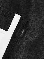 Men's Casual Textured Tapered Jeans