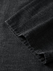 Men's Casual Textured Tapered Jeans