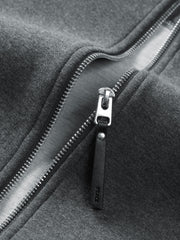 Men's Casual Knit Crewneck Jacket
