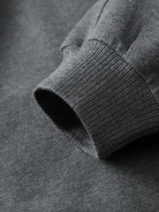 Men's Casual Knit Crewneck Jacket