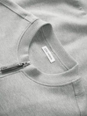 Men's Casual Knit Crewneck Jacket