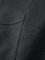 Men's Casual Structured Knit Hooded Jacket
