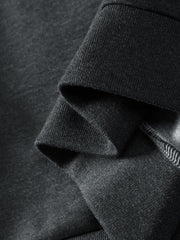 Men's Casual Structured Knit Hooded Jacket