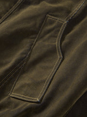 Men's American Vintage Flocked Denim Jacket
