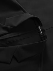 Men's Business Casual Solid Notch-Lapel Blazer