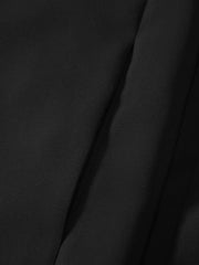 Men's Business Casual Solid Notch-Lapel Blazer