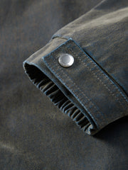 Men's Casual Flocked Lustrous Stand-Collar Jacket