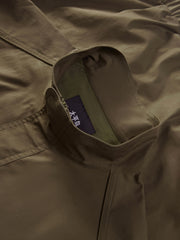 Men's Cargo-Style Stand-Collar Solid Jacket
