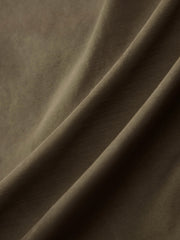 Men's Cargo-Style Stand-Collar Solid Jacket
