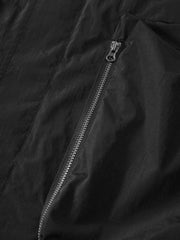 Men's Casual Embroidered Cargo Jacket
