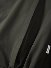 Men's Vintage Aircraft-Buckle Brown Jacket
