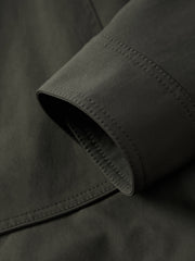 Men's Vintage Aircraft-Buckle Brown Jacket