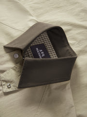 Men's Barn-Style Lapel Safari Jacket