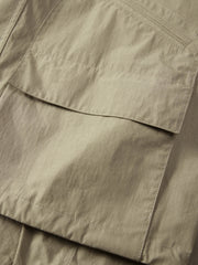 Men's Barn-Style Lapel Safari Jacket