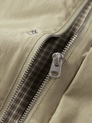Men's Barn-Style Lapel Safari Jacket