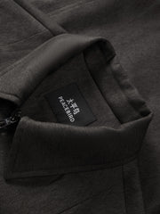 Men's Commuter Grey Textured Executive Jacket