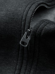 Men's Casual 3D-Panel Half-Zip Sweatshirt
