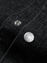 Men's Casual Denim Chanel-Style Overshirt