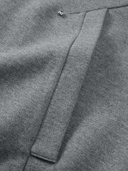 Men's Casual Solid Knit Stand-Collar Jacket