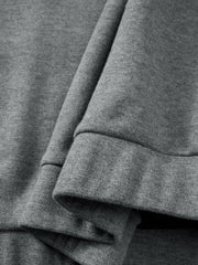 Men's Casual Solid Knit Stand-Collar Jacket