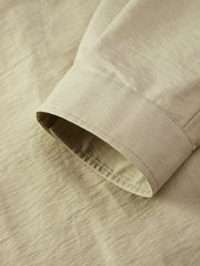 Men's Casual Solid Elastic-Hem Jacket