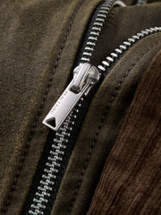 Men's Barn-Style Washed Distressed Jacket