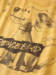 Men's Casual Hand-Drawn Puppy Print  T-Shirt